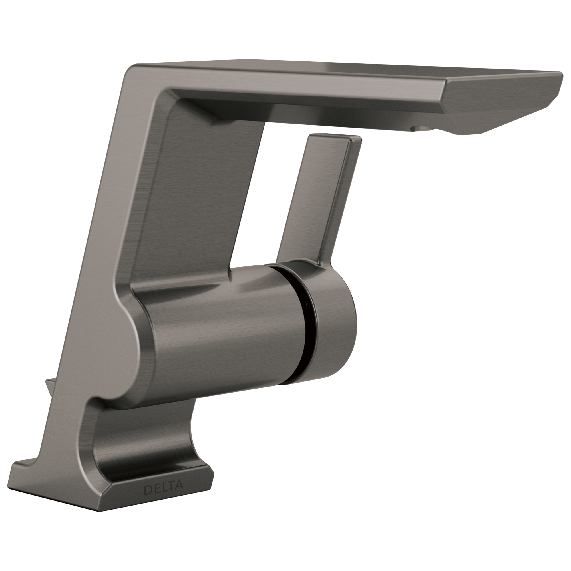 599-KSMPU-DST Смеситель для ванной с одной ручкой Delta Faucet Pivotal Черный нержавеющий 