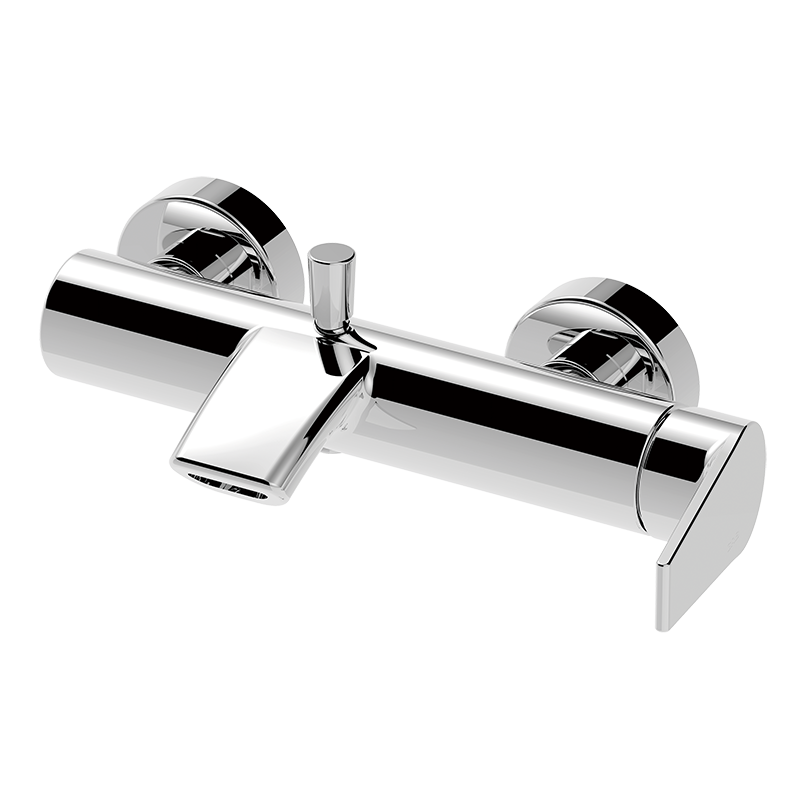 44220440 BASIC Смеситель для ванны и душа Хром GRB MIXERS 