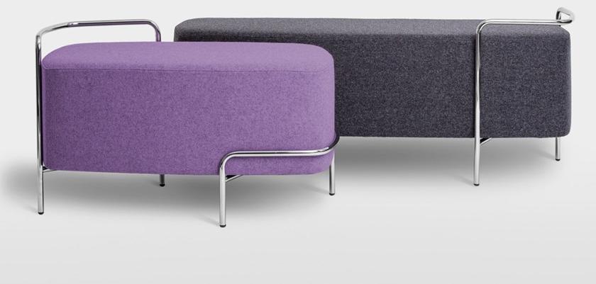 Real Piel Мягкая скамья из ткани sun-id-1455937 - Вид №2