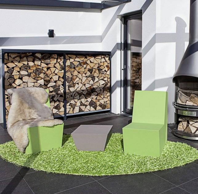 FISCHER MÖBEL Садовый стул из пеноматериала с высокой спинкой Univers sun-id-1464618 - Вид №2