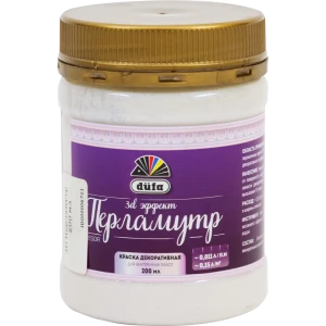 Декоративное покрытие Tresor 3D с эффектом перламутра, 200 мл