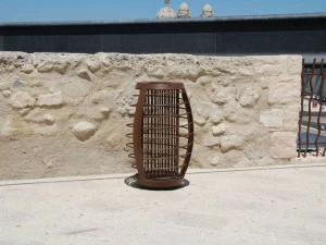 CYRIA Мусорный ящик Corten ™ для улицы Migration