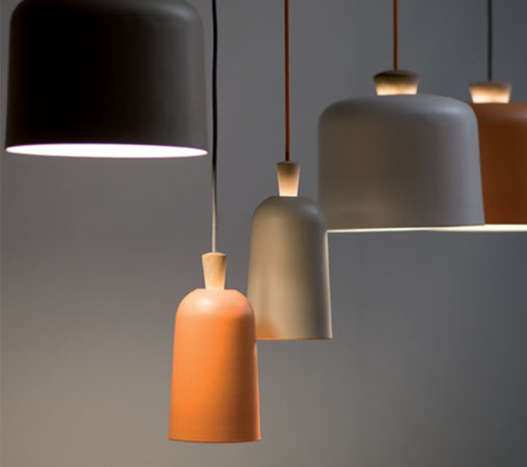 Ex.T Fuse Large Подвесной светильник белый с оранжевым проводом EXFUSEGAR/BI - Вид №4