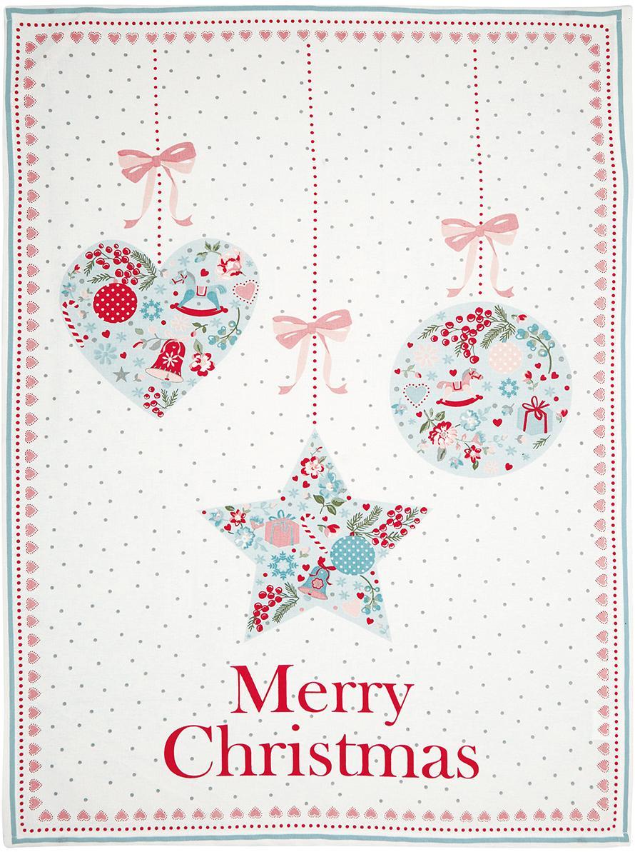 Полотенце Sandie white 50x70 см Greengate COTTEASDY0112