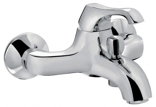76001CSP Смеситель Ares для ванной, цвет зачищенный хром EMMEVI