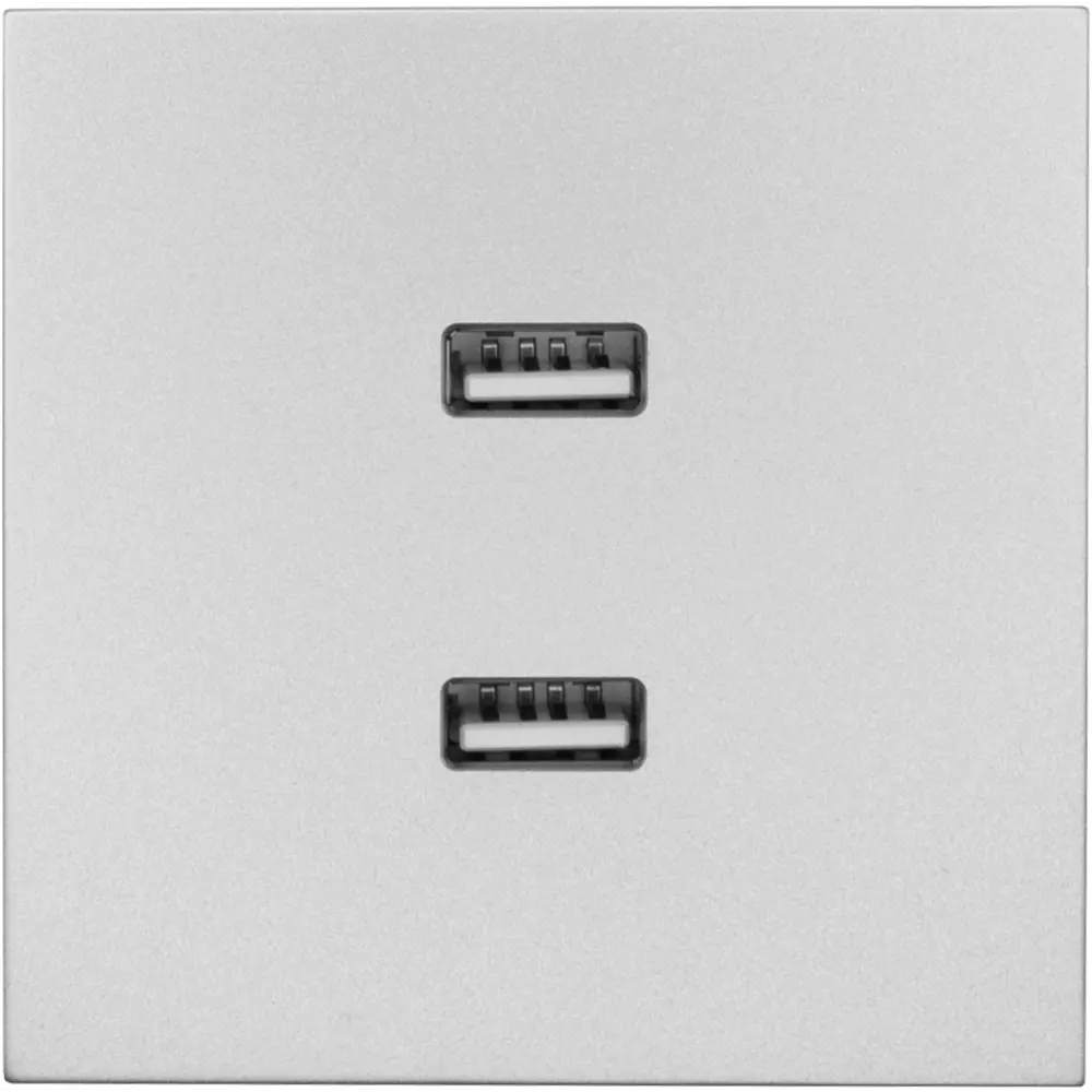 Розетка Lezard Zima с двумя USB-портами для быстрой зарядки 89398395 STLM-1576773