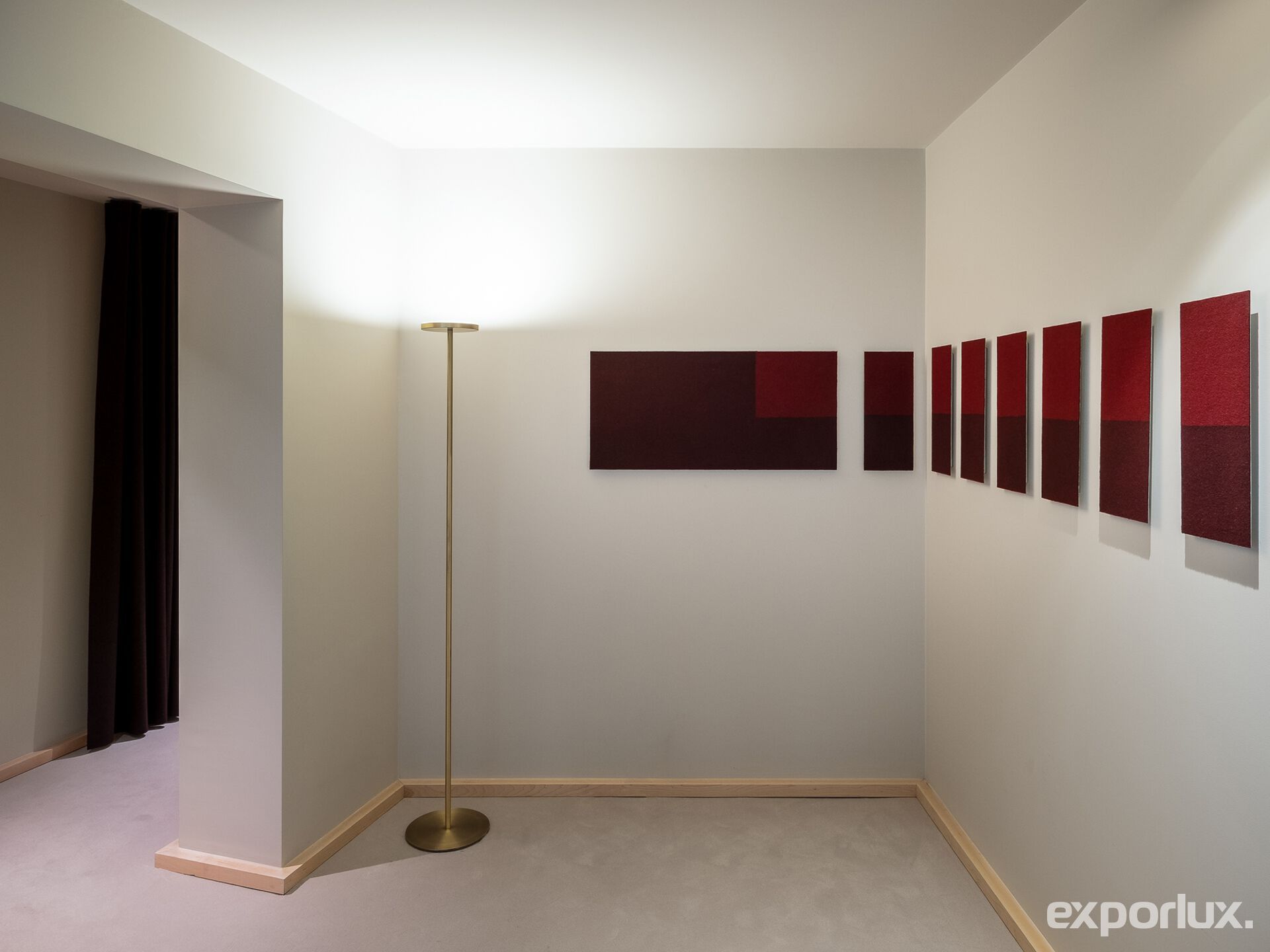 Алюминиевый светодиодный торшер Exporlux P# P04 SA SLI 1800 ARCH-00108124 - Вид №1