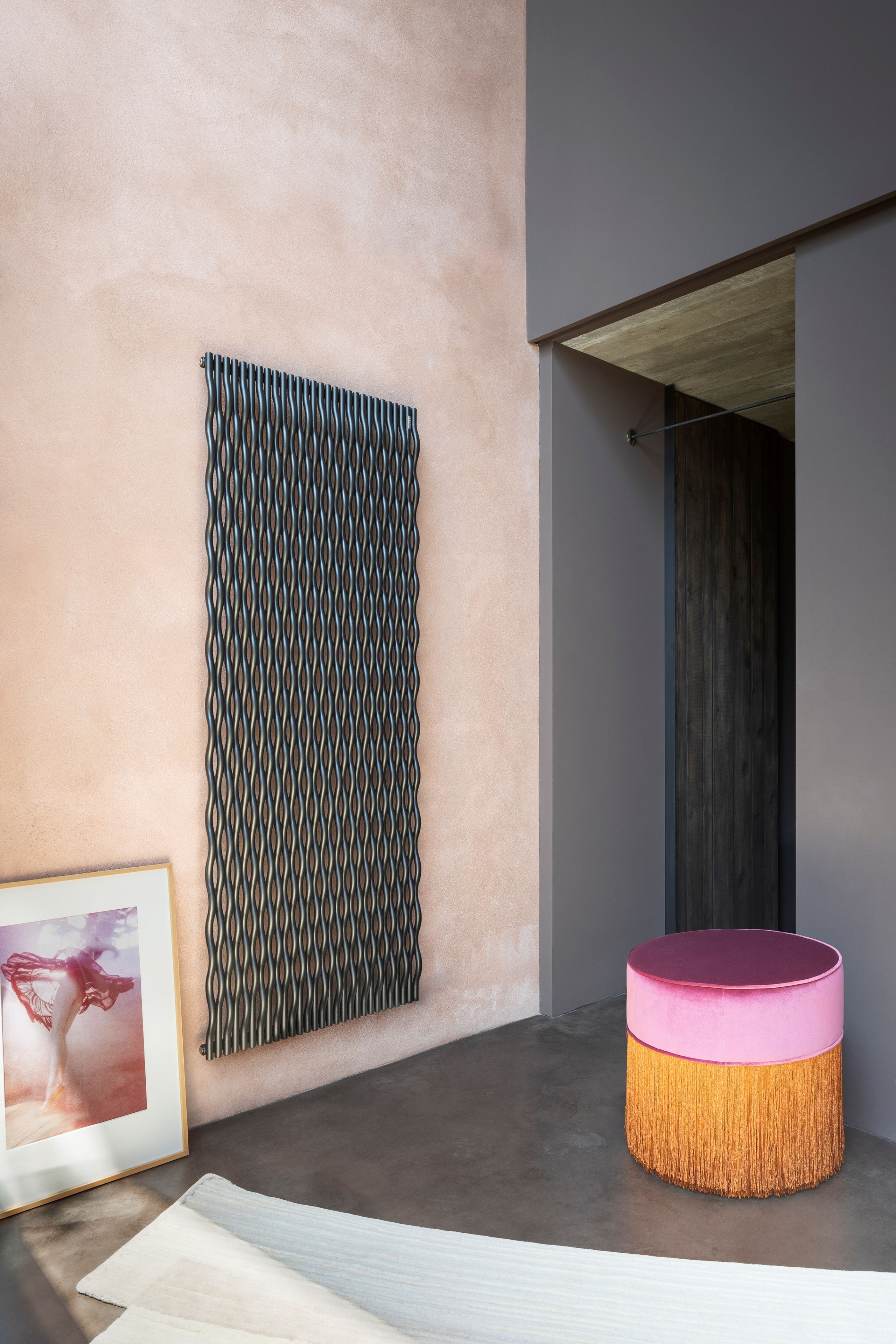 Настенный стальной вертикальный полотенцесушитель Tubes Elements ARCH-00067941 - Вид №2