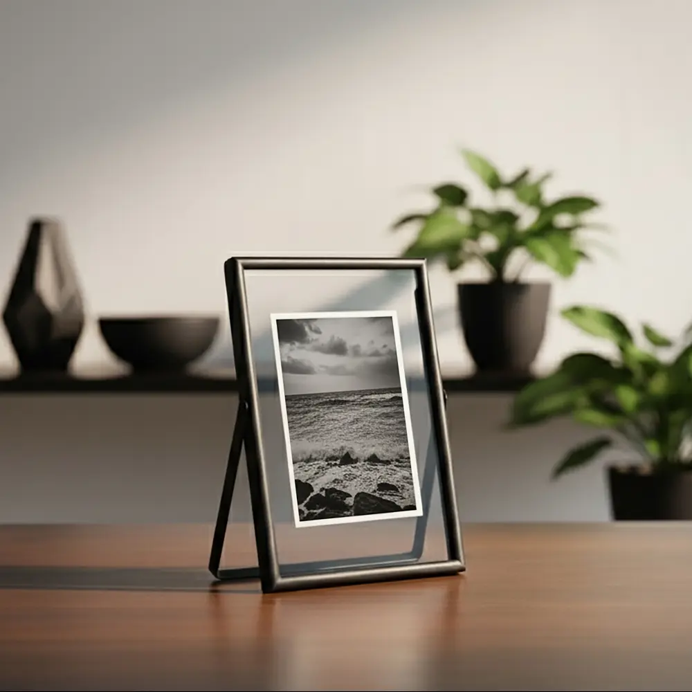 Рамка без паспарту Мирам 10x15 см цвет черный STLM-2211812 - Вид №2