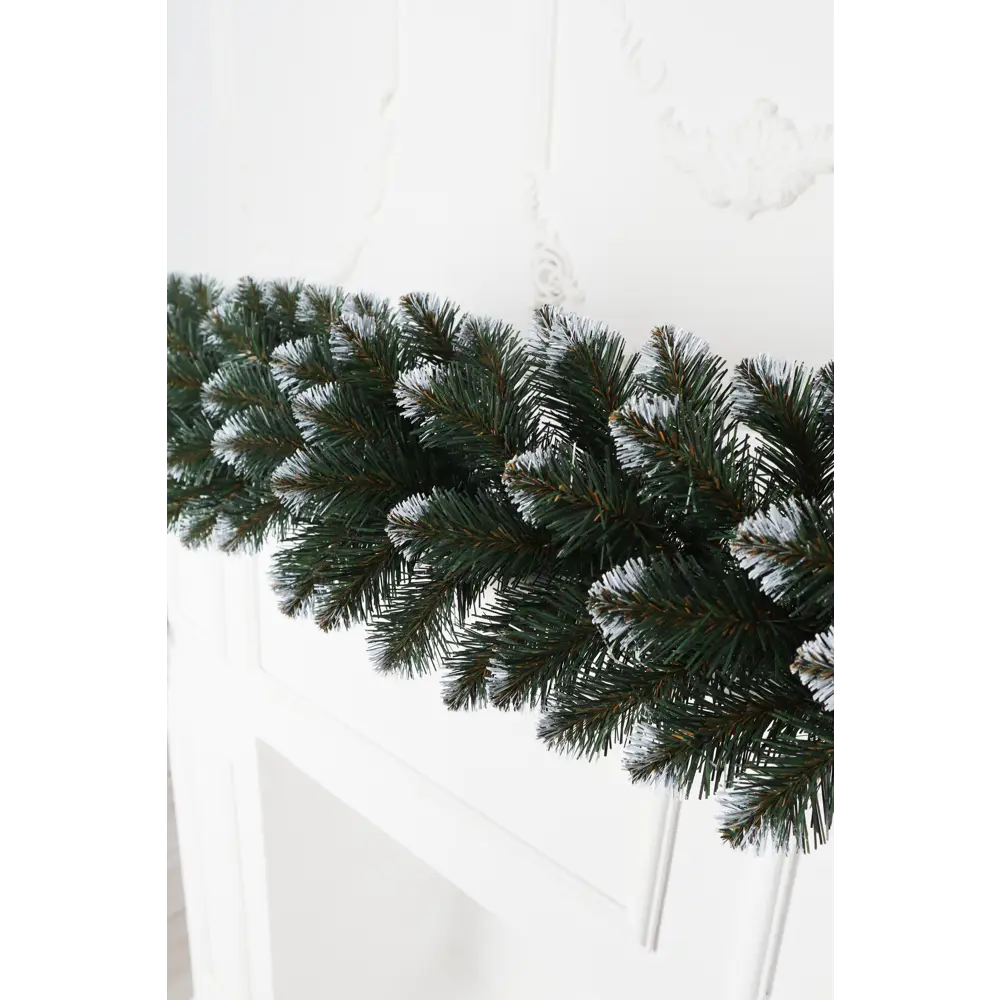 88579710 Гирлянда еловая Новая елка с белыми кончиками 2 м STLM-1377073 НОВАЯ ЁЛКА  - Вид №5