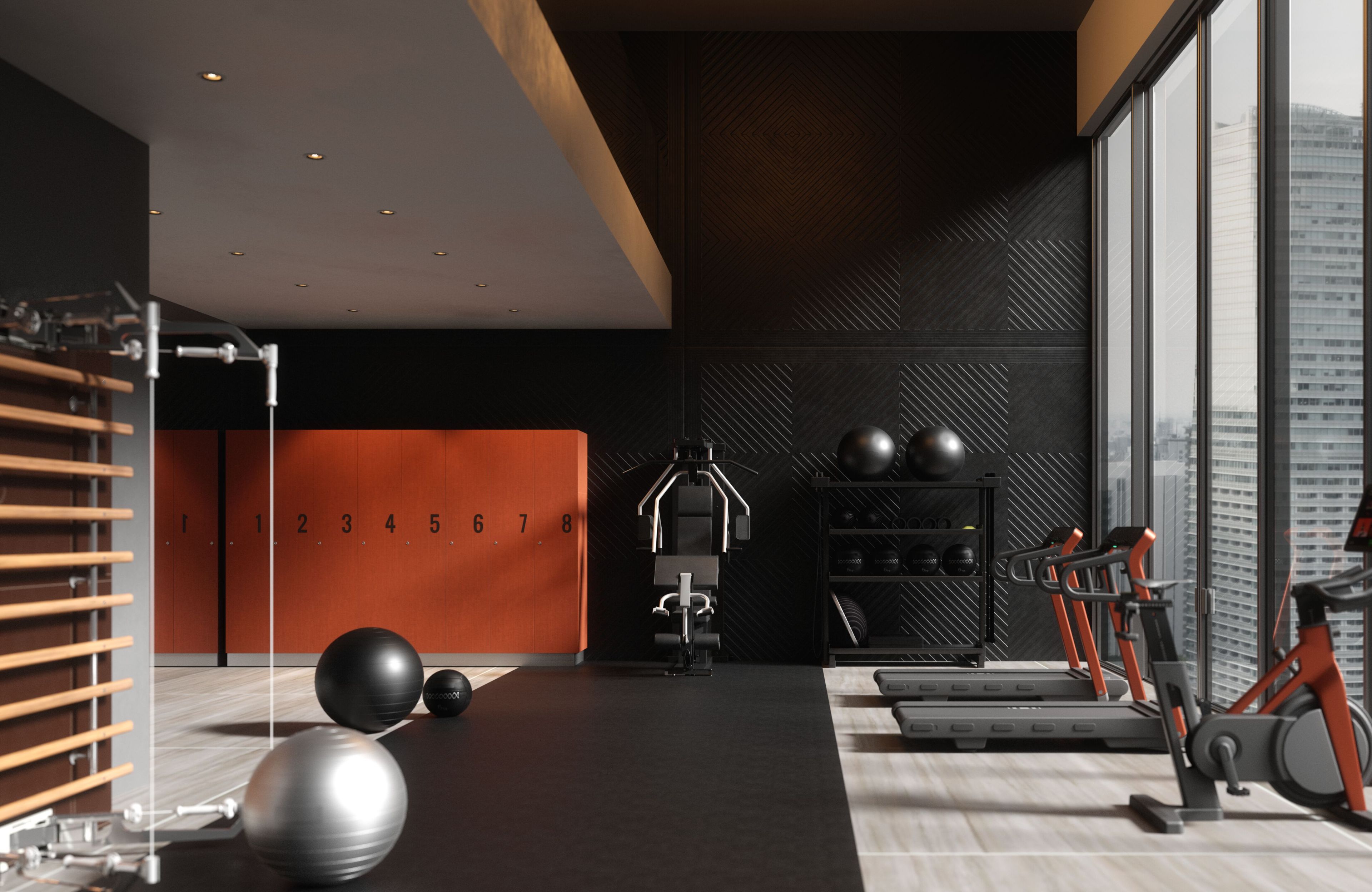 Деревянная мебель для раздевалок MOBILIFICIO SANGIORGI Made to fit ARCH-00016229 - Вид №1