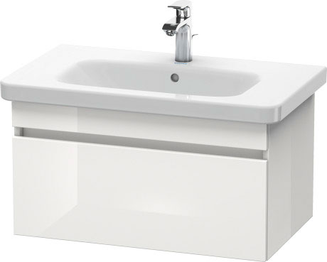 DS638105151 Тумбочка подвесная DuraStyle #DS6381 730 x 448 мм Сосна коричневая, декор Duravit - Вид №2