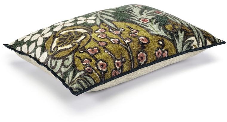 Élitis Бархатная подушка с цветочными мотивами sun-id-1501317 - Вид №6