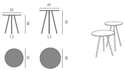 more Круглый латунный журнальный столик для гостиной sun-id-1503943 - Вид №3