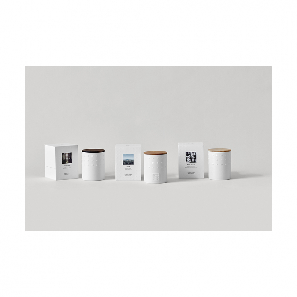 EVA SOLO Sk1423 Свеча ароматическая Skandinavisk Rosenhave с крышкой, керамика, 300 г Растительный воск, ароматические отдушки  - Вид №2