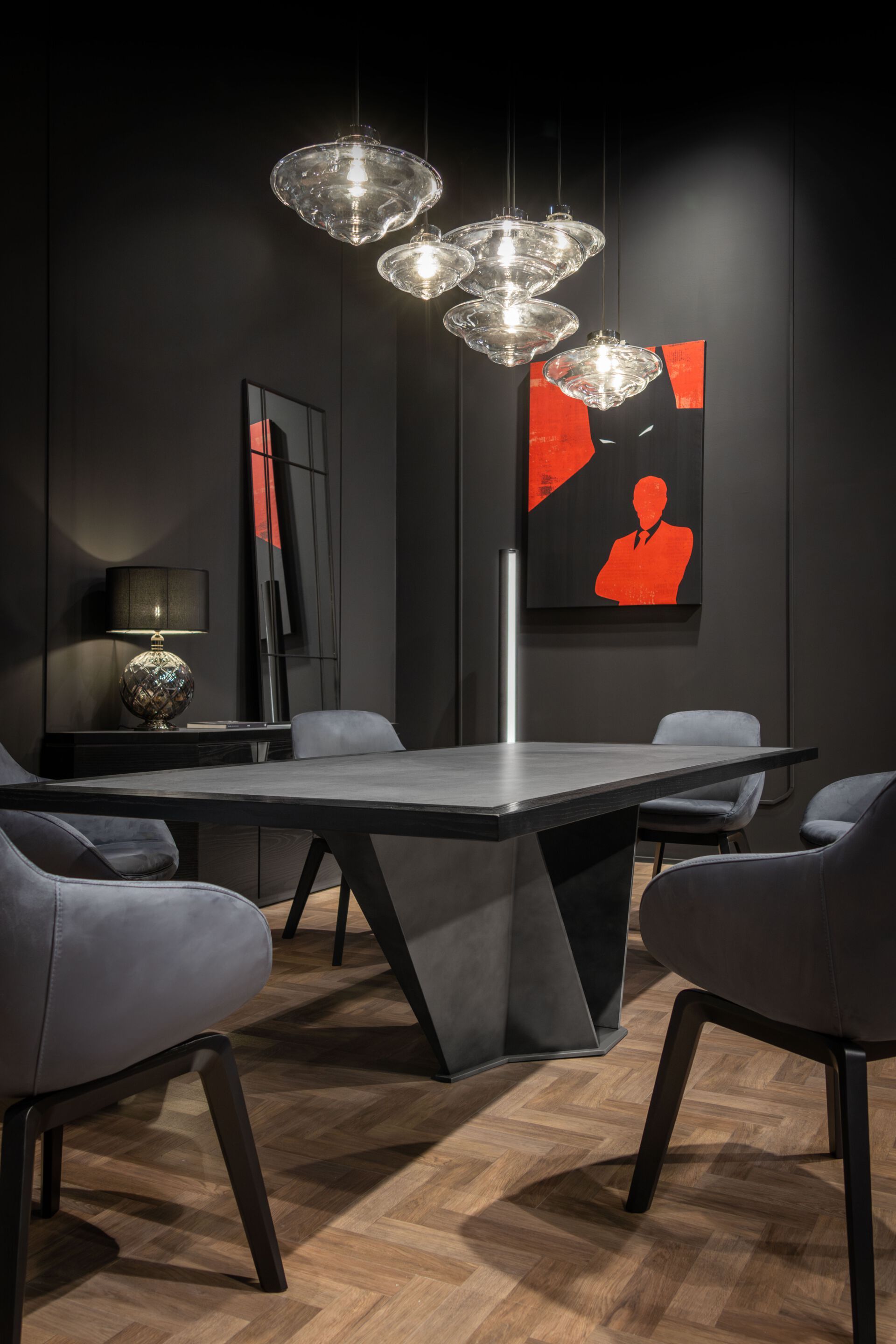 Кристалл подвесной светильник Wayne Enterprises Home Collection WE-002 ARCH-00009533 - Вид №4