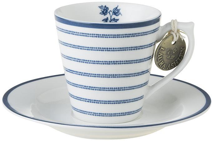 Кофейная пара эспрессо LAURA ASHLEY Candy Stripe, 90мл 178692