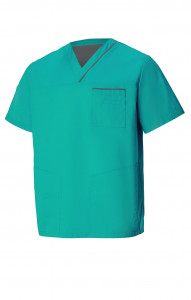 5040151 Куртка ОРИОН мужская морская волна серая  Медицинская одежда  размер 44-46/170-176