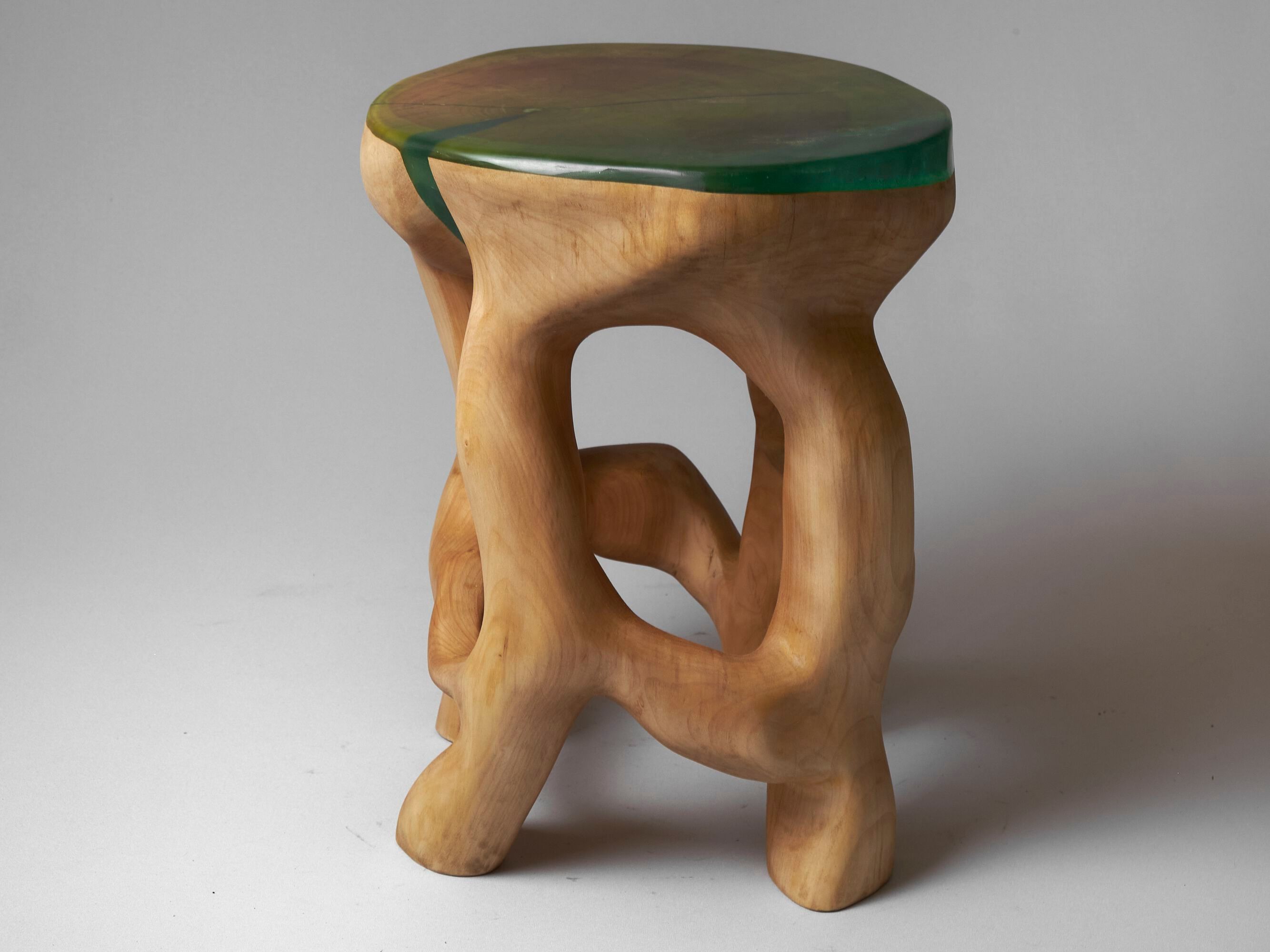 Деревянный журнальный столик / табурет Logniture Satyrs ARCH-00029617 - Вид №4