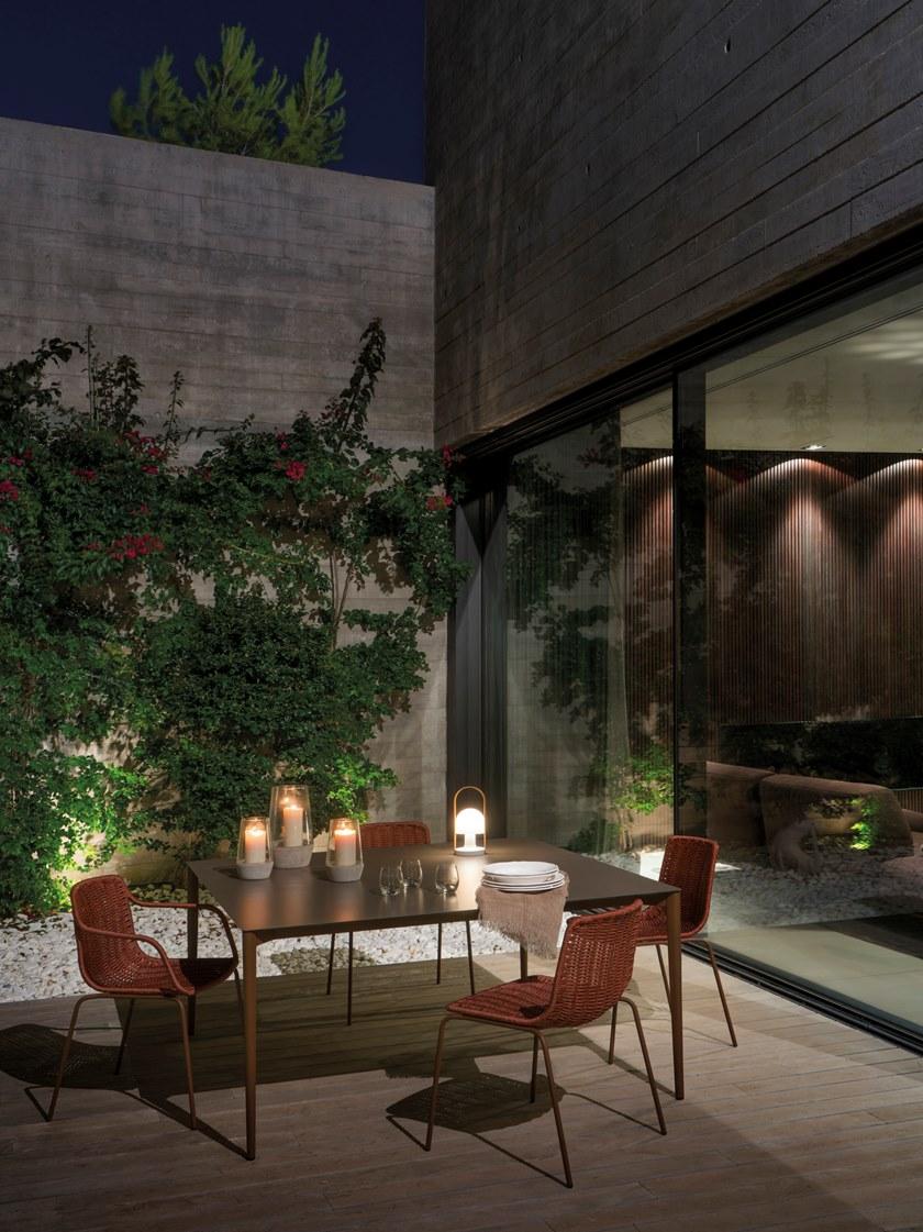 EXPORMIM Штабелируемый веревочный садовый стул с подлокотниками Lapala C596t - Вид №3