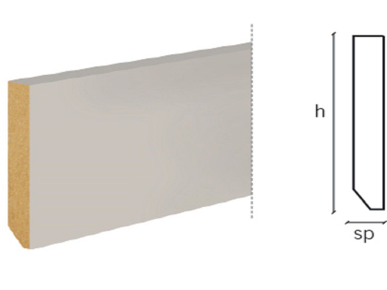 Деревянные стены провода плинтуса La San Marco Profili FILO ARCH-00081293 - Вид №1