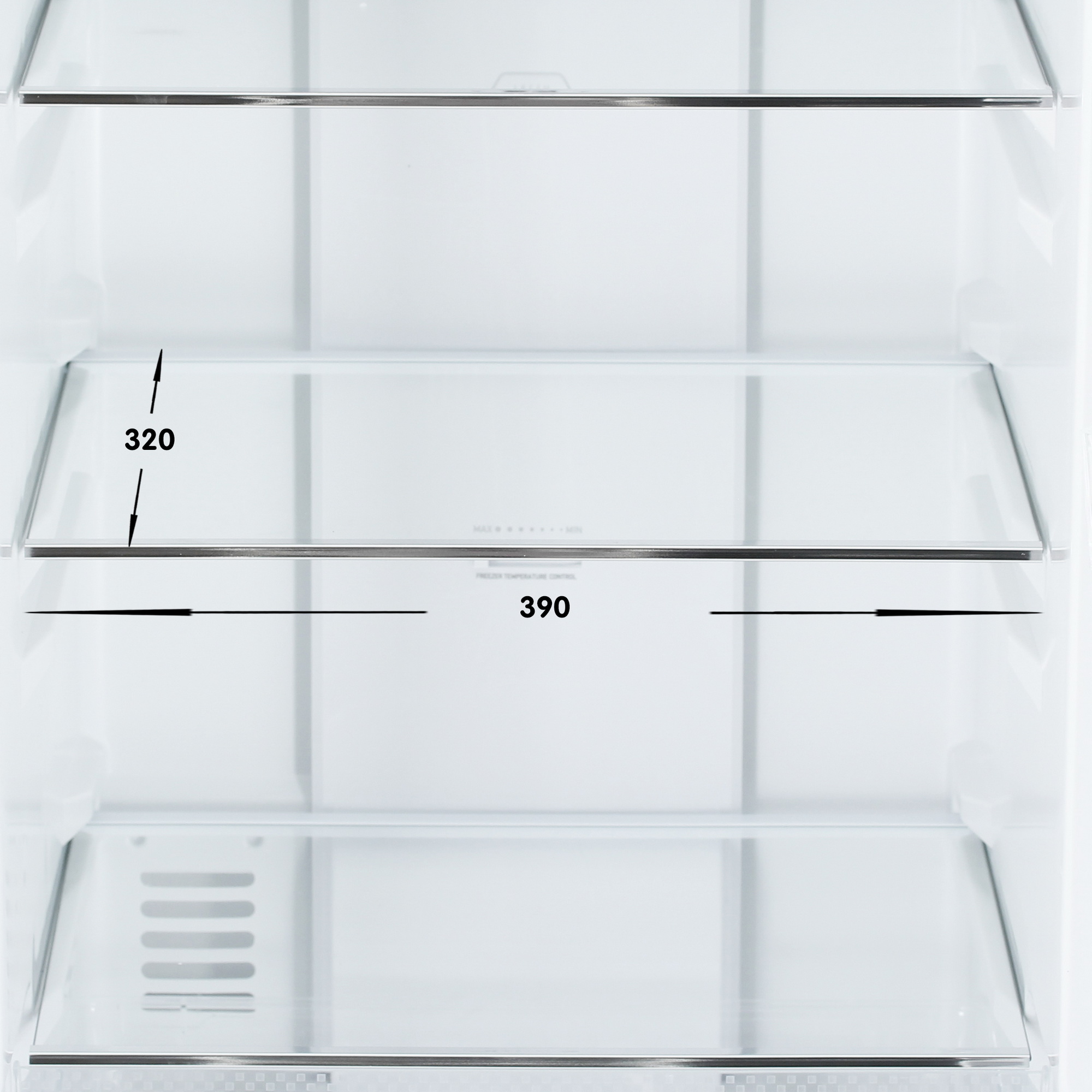 9131515 Холодильник с морозильником   KRAFT KF-NF281W белый STDN-0093819 - Вид №8