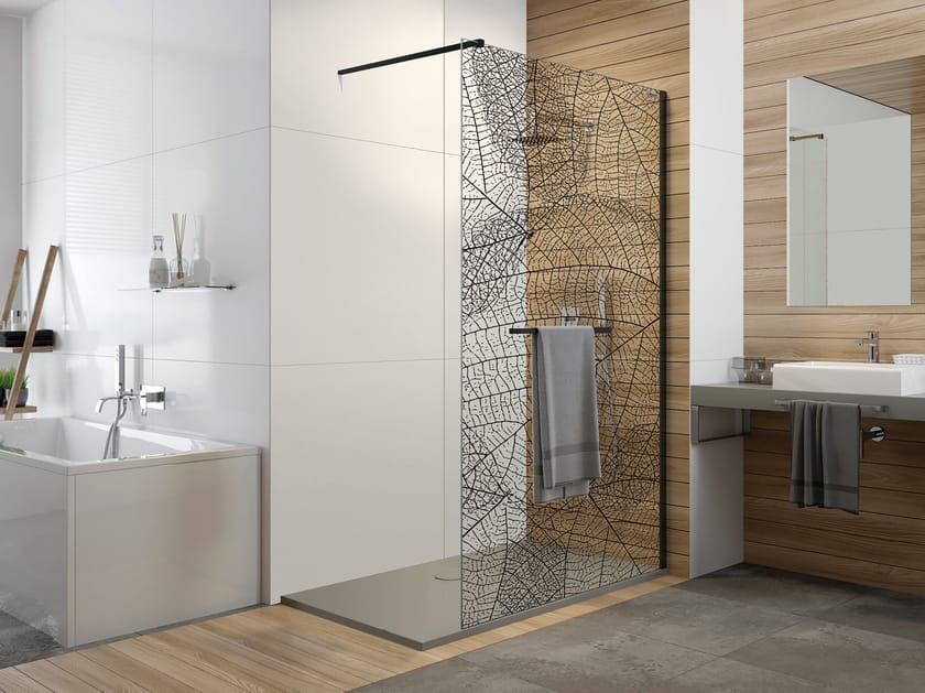 Стеклянная угловая прямоугольная душевая кабина HOESCH FREE ARCH-00133898