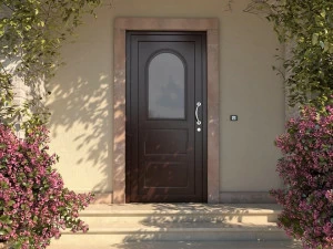 NURITH Входная дверь ПВХ со стеклянными панелями