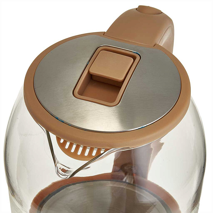 9050539 Электрочайник Аксинья КС-1018 бежевый STDN-0131489 - Вид №1