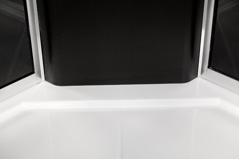 ЕМ1512 L N LED с гм. Душевая кабина DETO Серия EM BМ4510 N LED BLACK - Вид №5