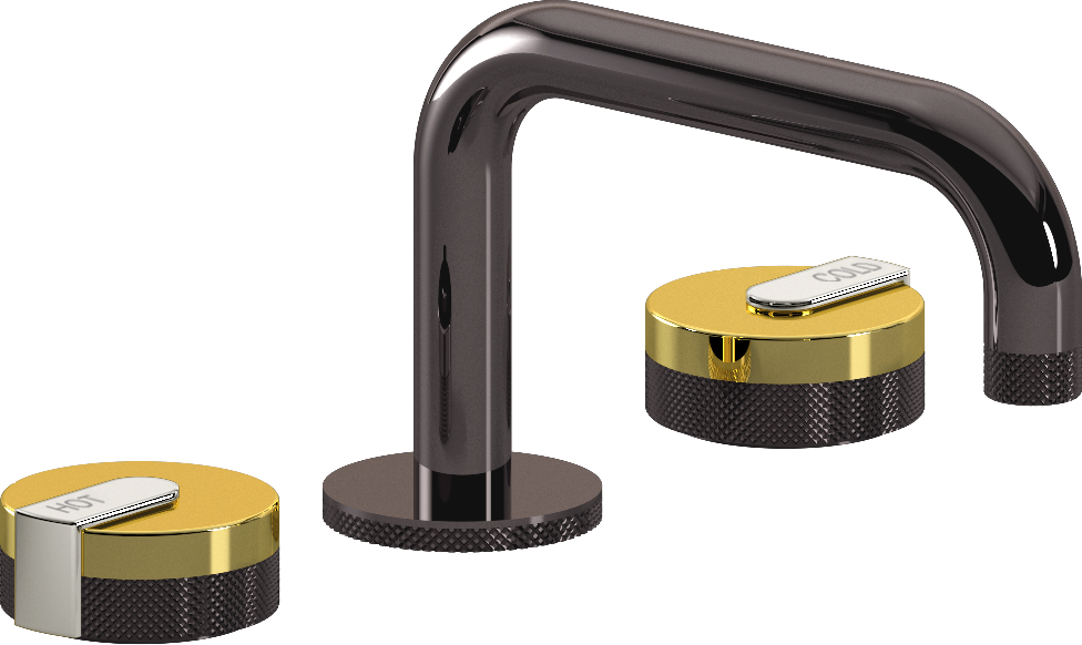 E-11510-R1AU-L1PC-OX Смеситель для умывальника на 3 отвертия GRAFF MOD+