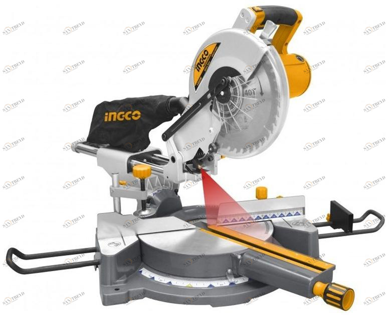 INGCO ITALIA Торцовочная радиальная пила 1800 Вт sun-id-1441308