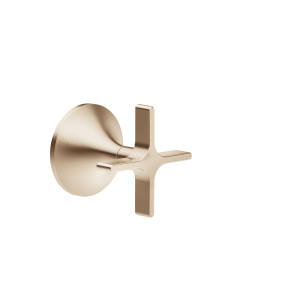 Настенный клапан VAIA, закрывающийся по часовой стрелке, 3/4 дюйма - матовое шампанское (22-каратное золото) 36608809-46