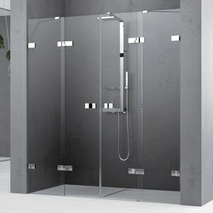 Novellini. Двери в нишу 120 см 2A на брекетах GALA 2