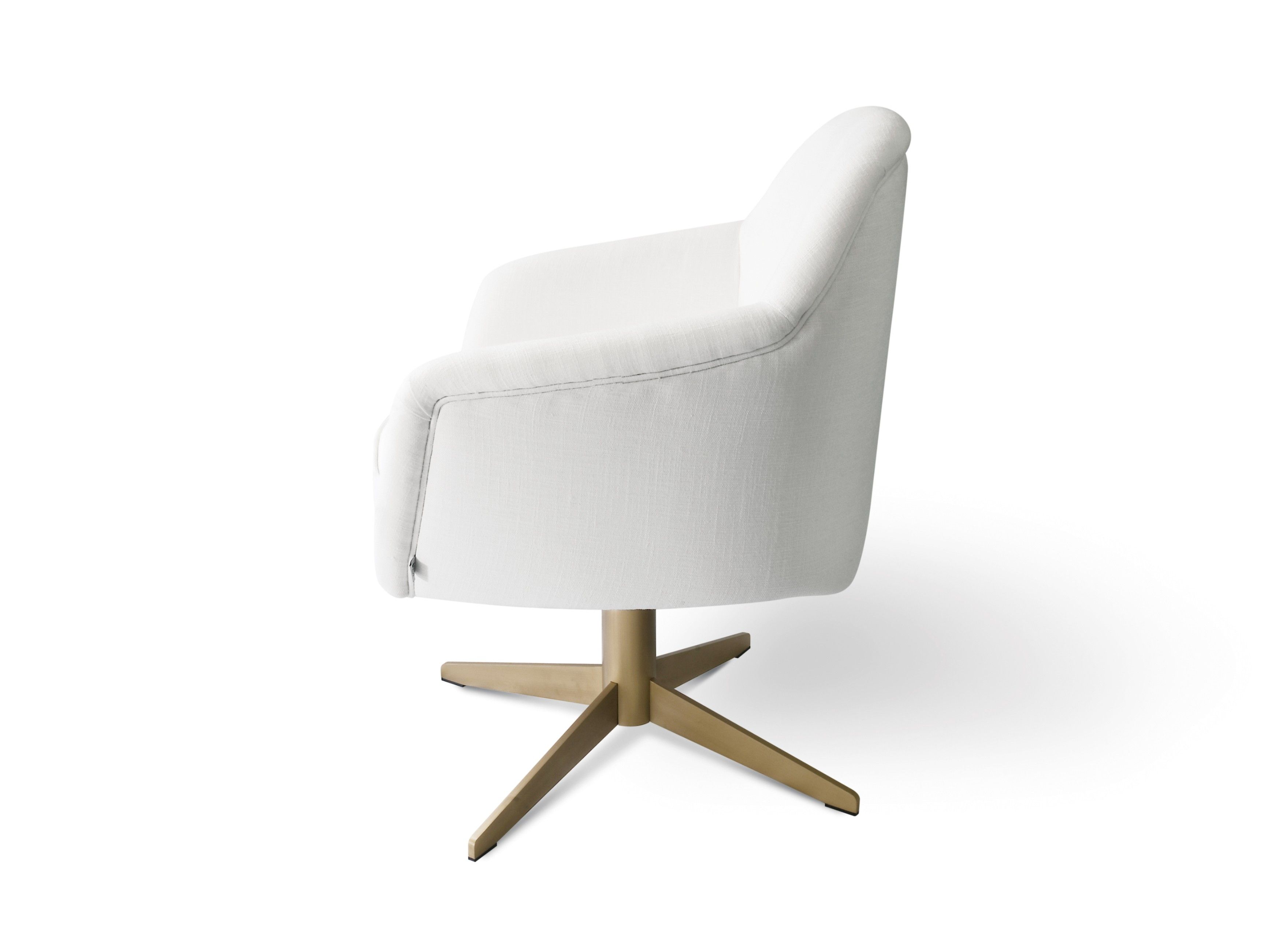 Ткань спиц поворотный стул с подлокотниками DOM EDIZIONI NINETTE ARCH-00116903 - Вид №1