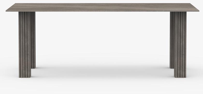 Miter Прямоугольный обеденный стол из керамогранита Dom sun-id-1512157 - Вид №1