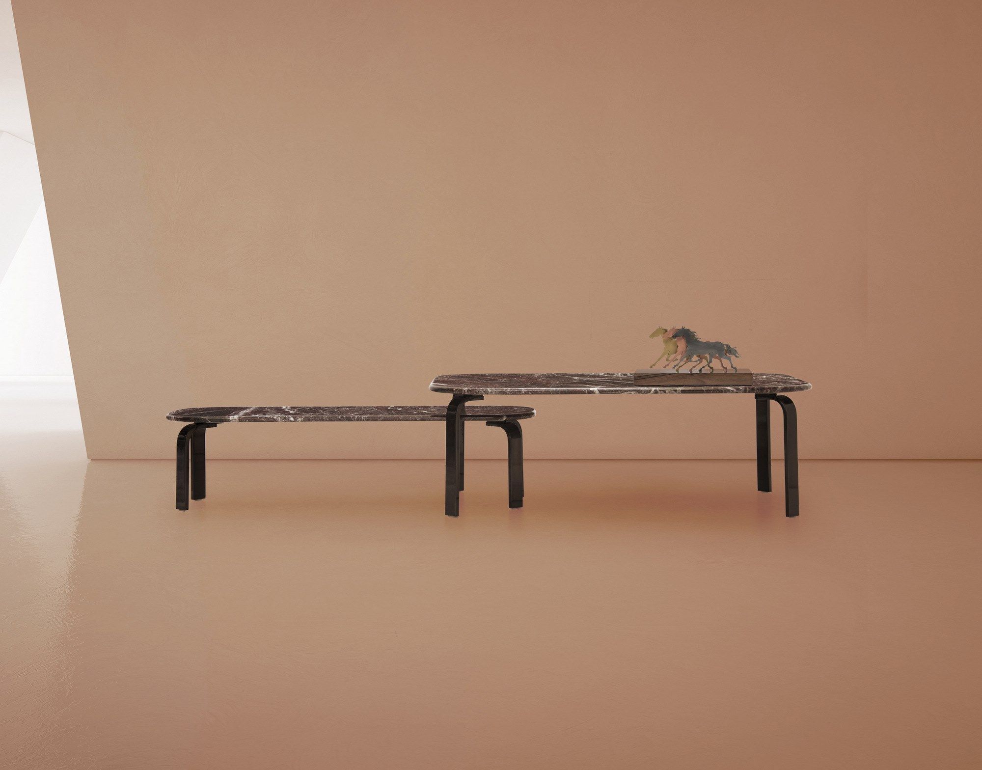 Журнальный столик из черного мрамора Marquina Formitalia ARCH-00073236 - Вид №12