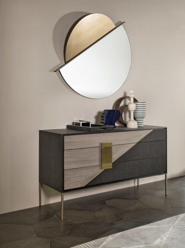 Shake Круглое настенное зеркало sun-id-1489737 - Вид №1