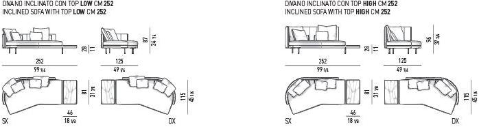 Minotti Кожаный диван Torii sun-id-1346202 - Вид №7