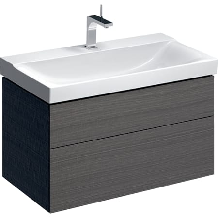 500.506.43.1 Шкафчик для раковины Geberit Xeno², с двумя выдвижными ящиками Geberit  - Вид №7