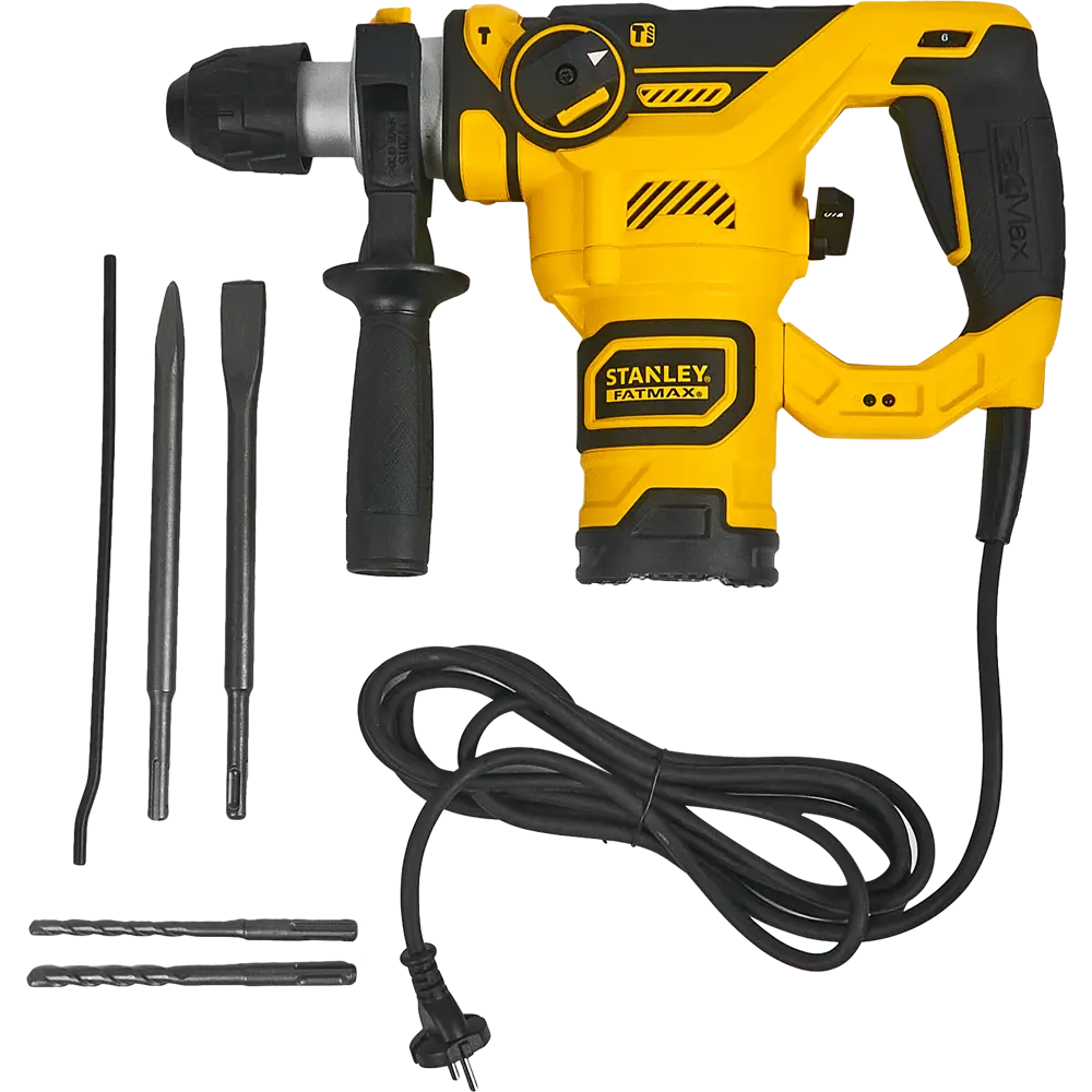 Перфоратор сетевой SDS-plus Stanley Fatmax STHR323K, 1250 Вт, 3.5 Дж STLM-2116187 - Вид №4