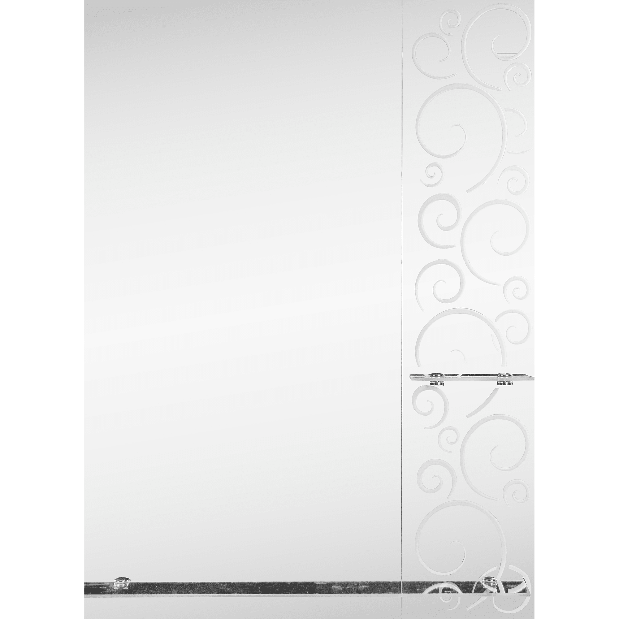 82261801 Зеркало с полкой «Жанто» 59х80 см цвет прозрачный Santreyd 