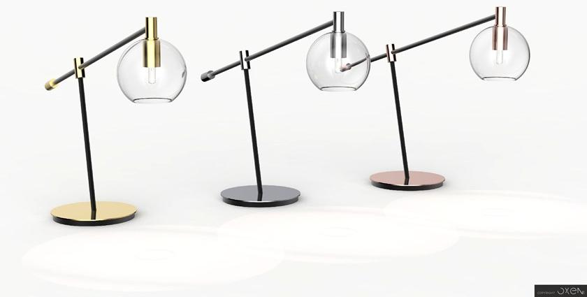 NEXO LUCE Настольная лампа регулируемая Oxen table lamp 7113d0 - Вид №4