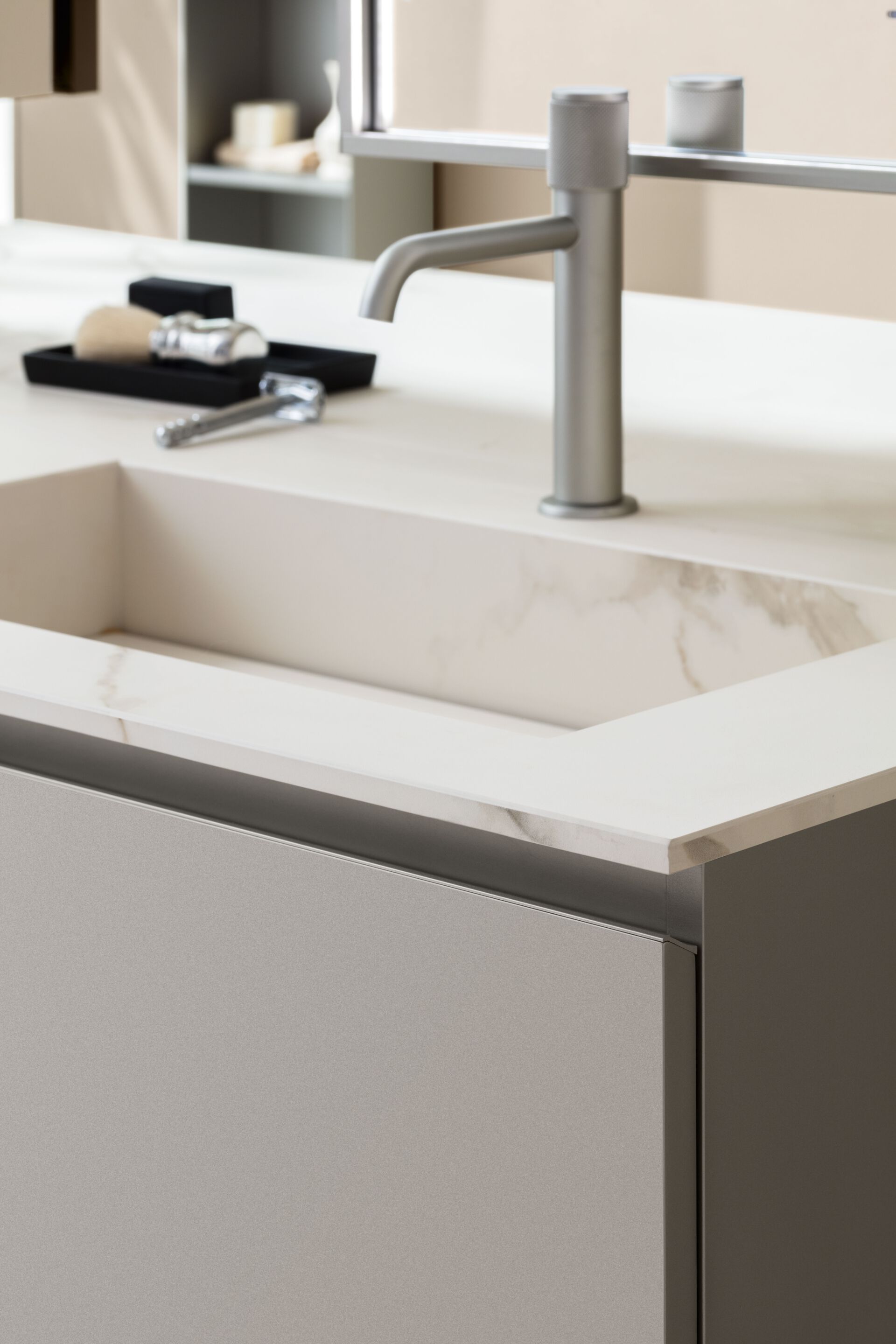 Напольная раковина из матового лака metal ARBLU Dress System ARCH-00065153 - Вид №3