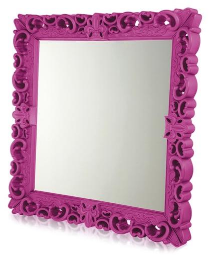 SLIDE Квадратное зеркало из полиэтилена в раме Design of love sun-id-1364757 - Вид №1