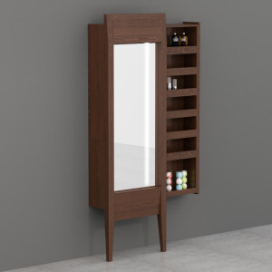 918347 Зеркало напольное с выдвижной секцией 55x200xГ24 120 см Kerasan Bentley Италия