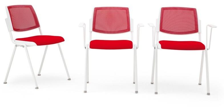 Diemmebi Штабелируемый стул из ткани Volée sun-id-1494201 - Вид №1