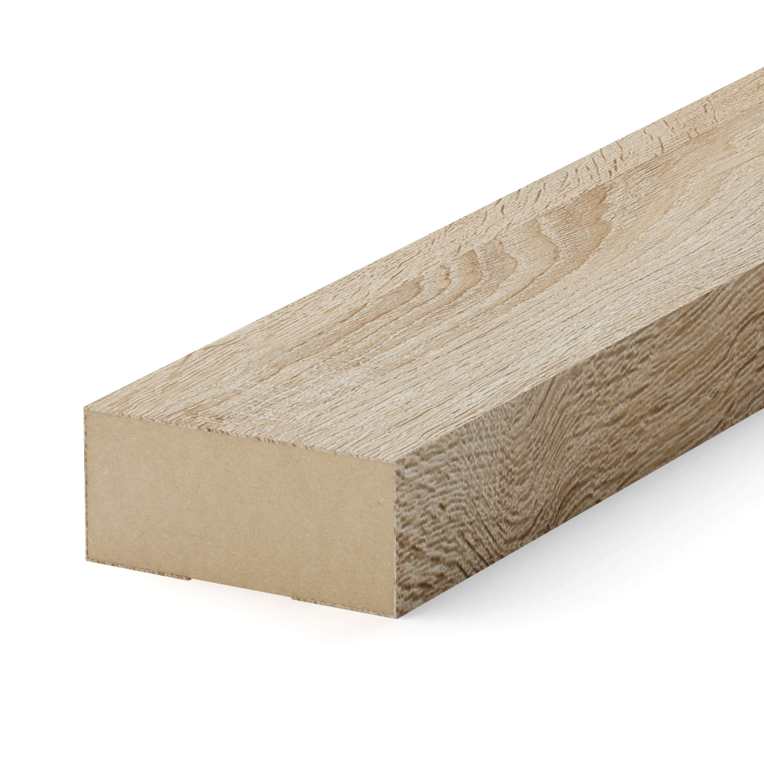 Рейка Интерьерная МДФ Stella Модель 12 Standart Дуб Сонома 2800х27х12 (упак.15шт.) STSR-791