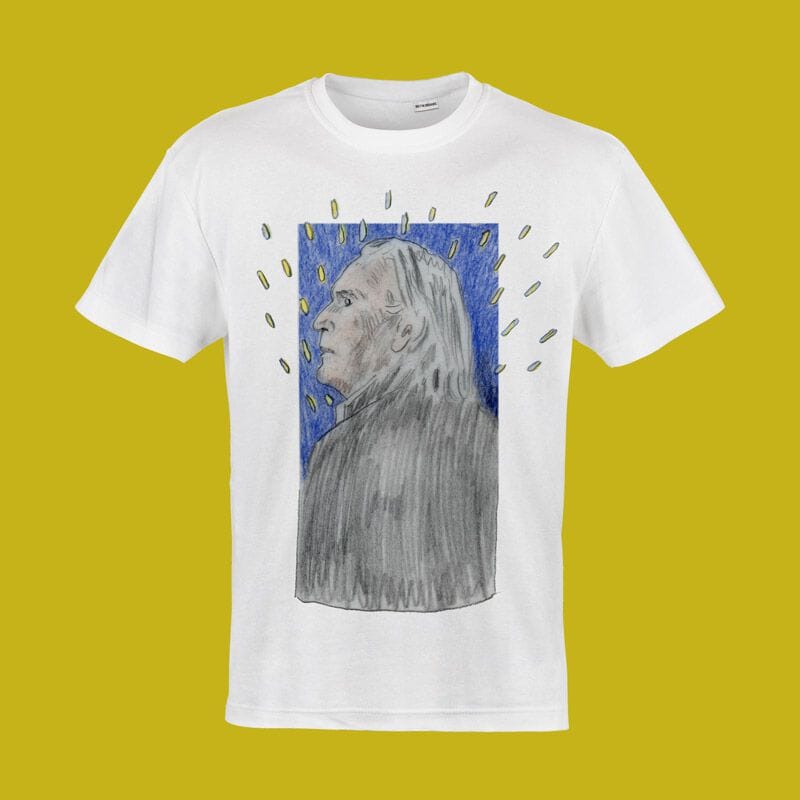 Футболка из органического хлопка с принтом isOnAir Vaghimiti ARCH-00081566 - Вид №1