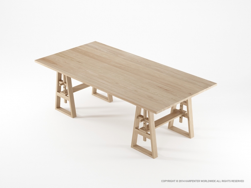 42_131 Обеденный стол Karpenter Trestle - Вид №2